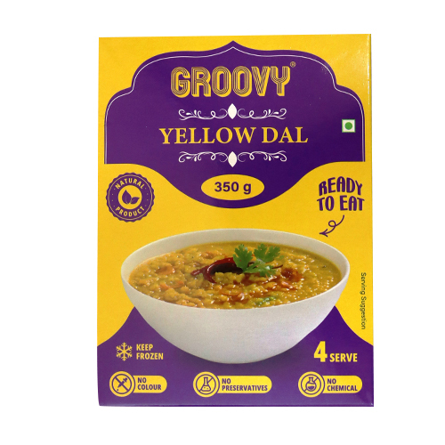 350G Ready To Eat Yellow Dal - Additives: Not Added