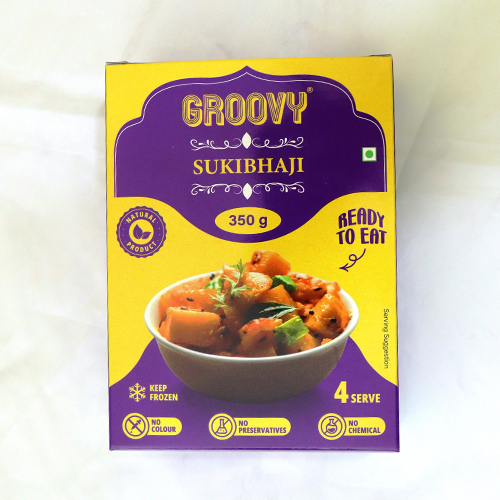 Ready To Eat 350G Sukibhaji Sabji - Additives: Not Added