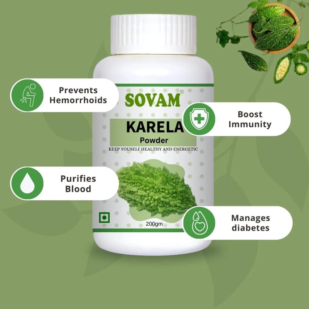 Sovam Karela Powder 200 gm