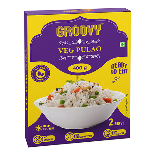Ready To Eat 400G Veg Pulao - Additives: Not Added