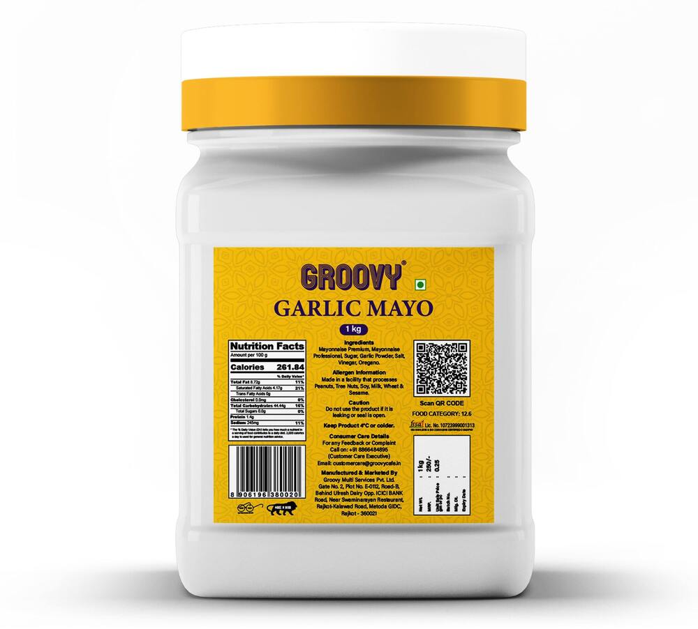 Garlic Mayo - Additives: Not Added