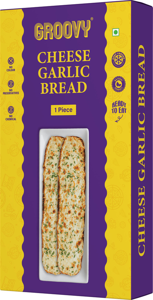 Ready To Eat Cheese Garlic Bread - Additives: Not Added