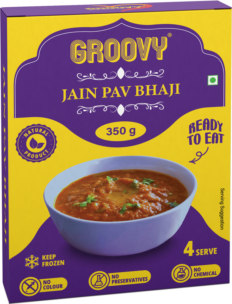 Ready To Eat Jain Pav Bhaji