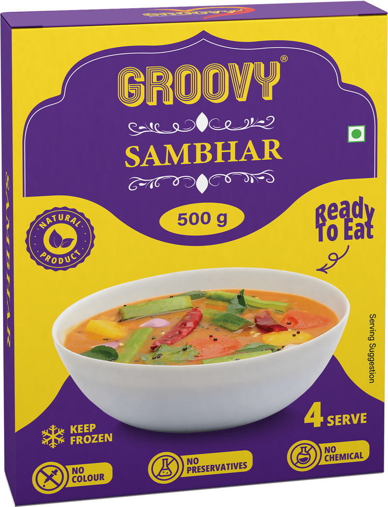 Ready To Eat 500G Sambhar Box - Additives: Not Added