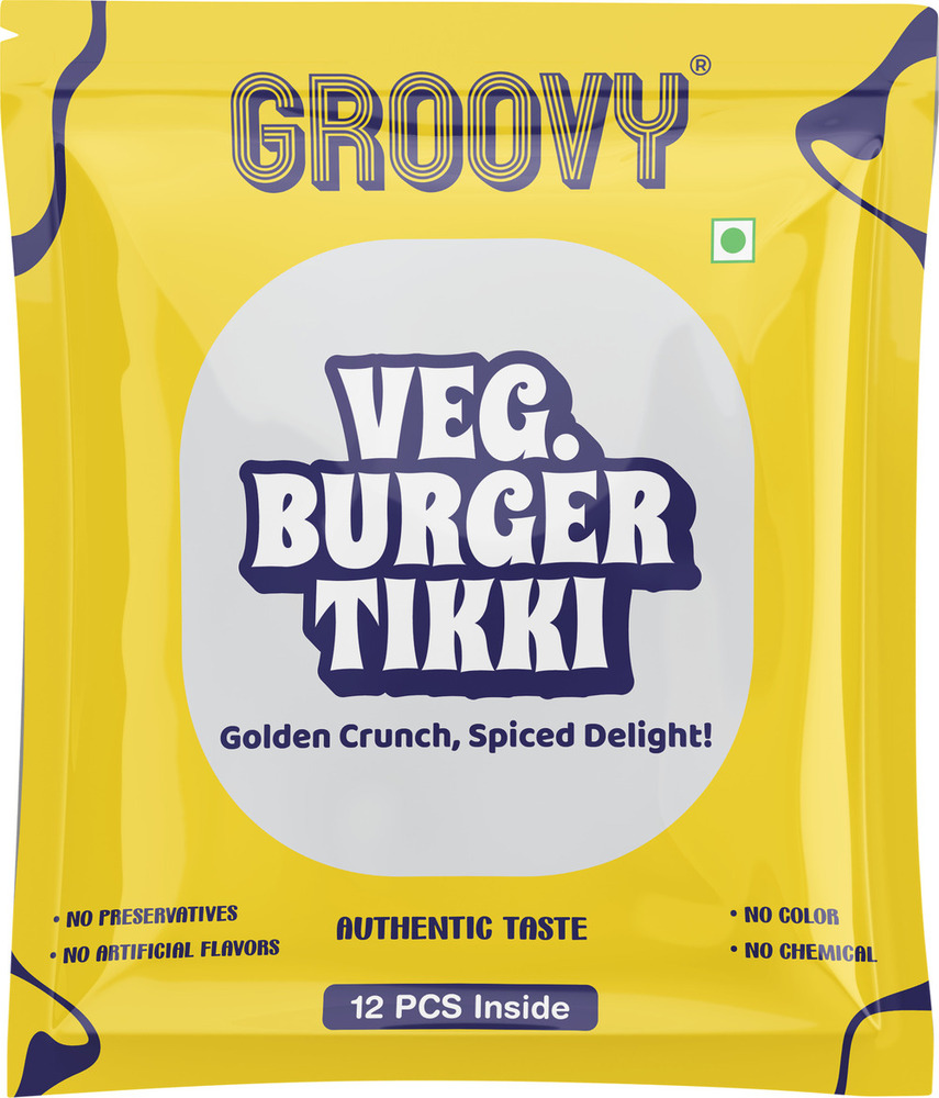 Ready To Eat Veg Burger Tikki