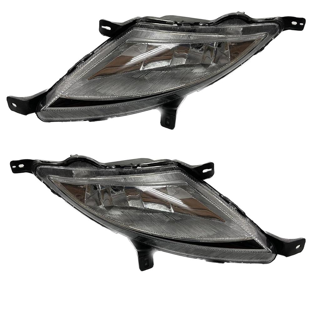 K D Fog Lamp Set For Mahindra XUV 500 Type 1 With Bulb (PAIR) 2011-2015