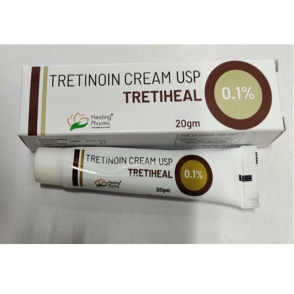 Tretiheal-0.1% Tretinoin Cream 20gm