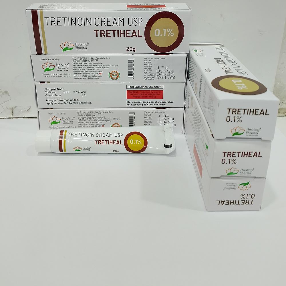 Tretiheal-0.1% Tretinoin Cream 20gm