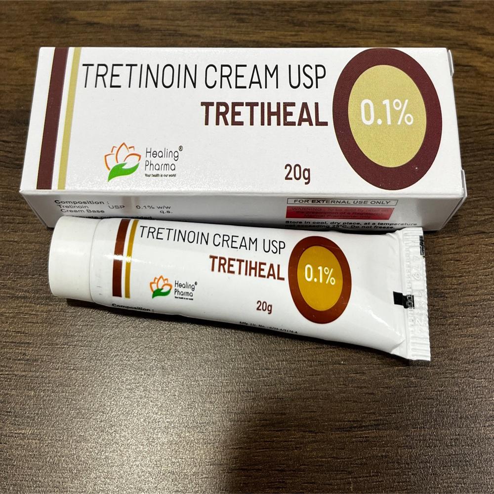 Tretiheal-0.1% Tretinoin Cream 20gm
