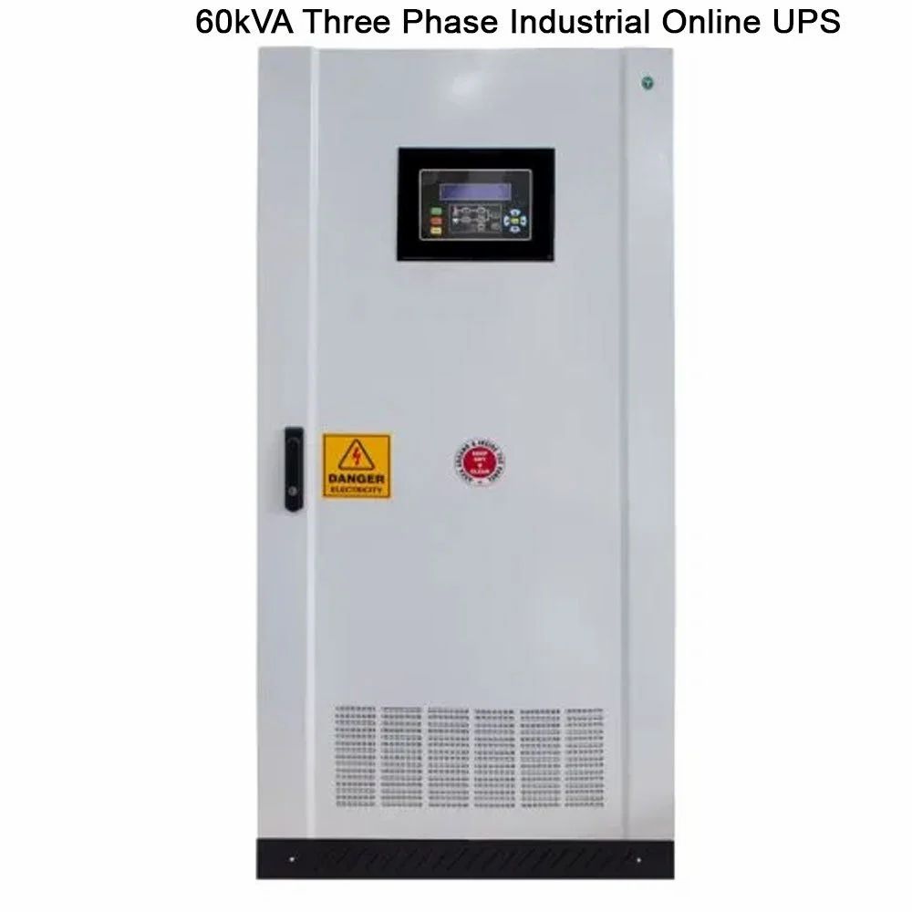 EnerTech 60 Kva Three Phase Industrial Online UPS, 350 - 460 V, Htxi