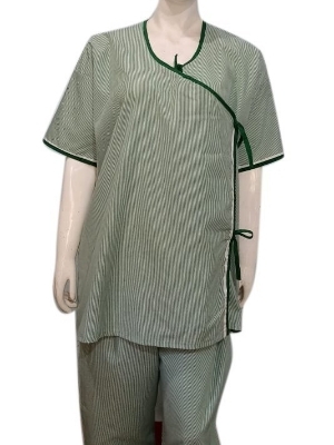 Green Patient Gown