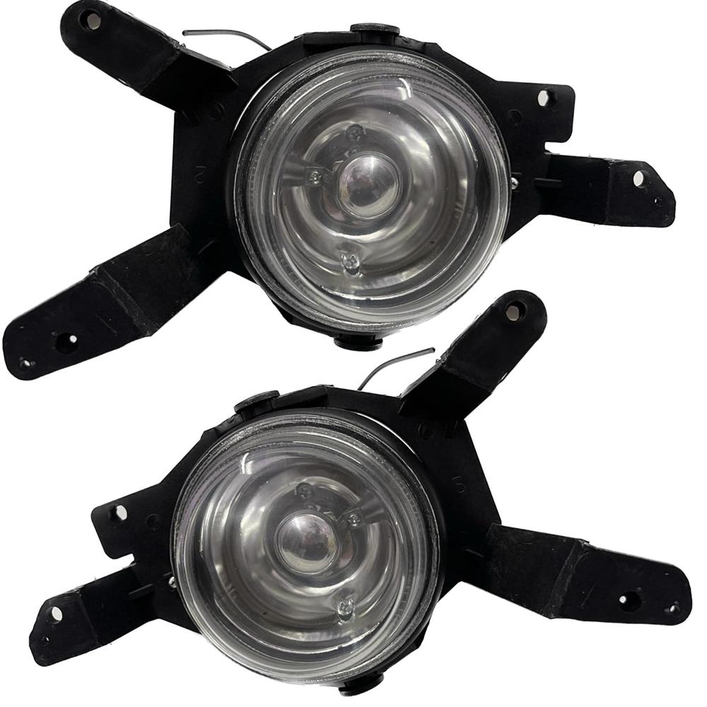 K D Fog Lamp Set For Maruti Zen (Pair) With Bulb 2003-2006 - Features: 100% Oem Fitting