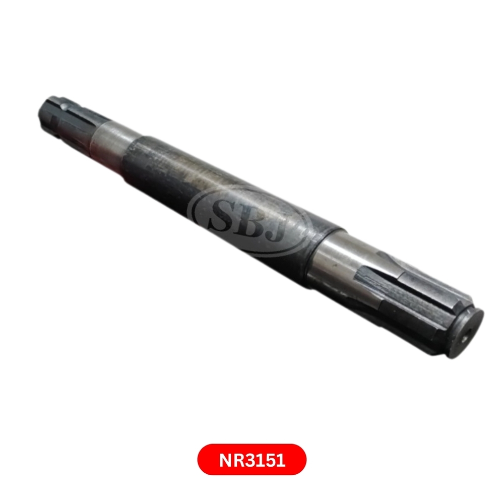 Input Shaft 6Tx6T Suitable For Lancer Duty - Color: Silver