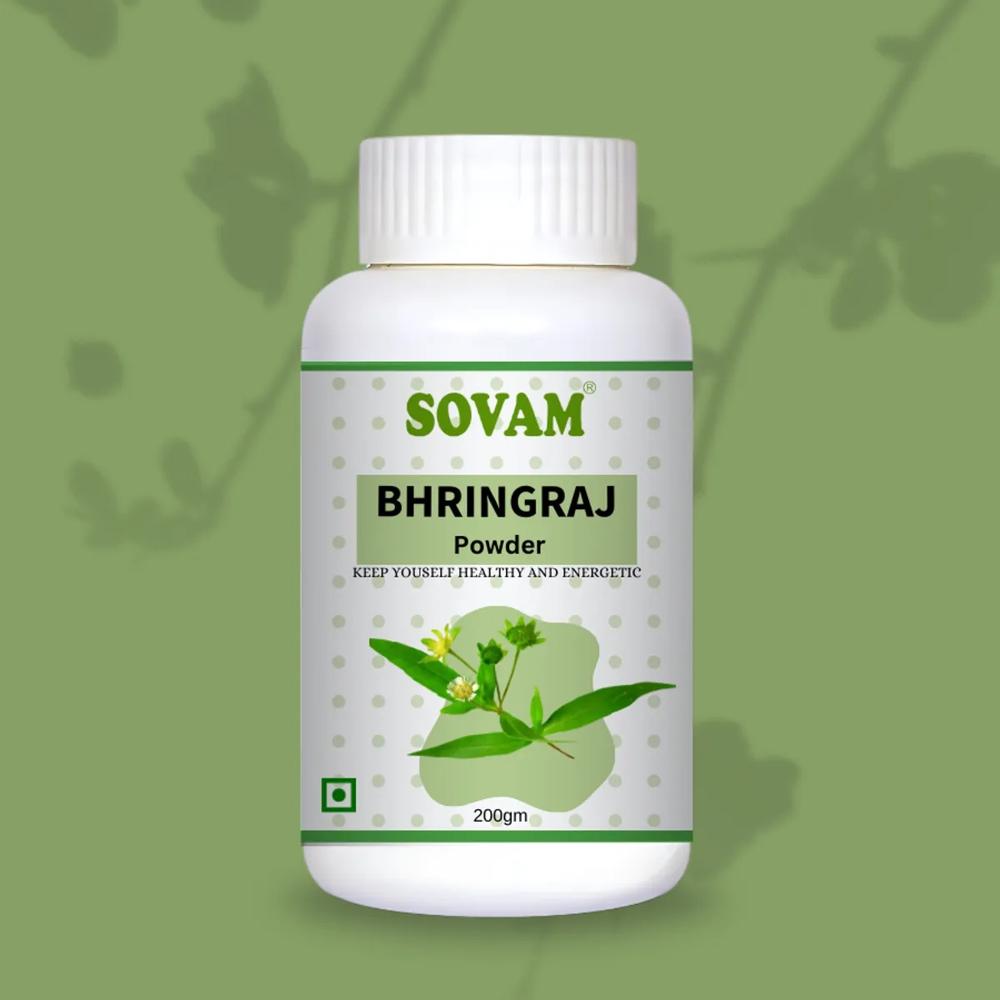 Sovam Bhringraj Powder 200 gm