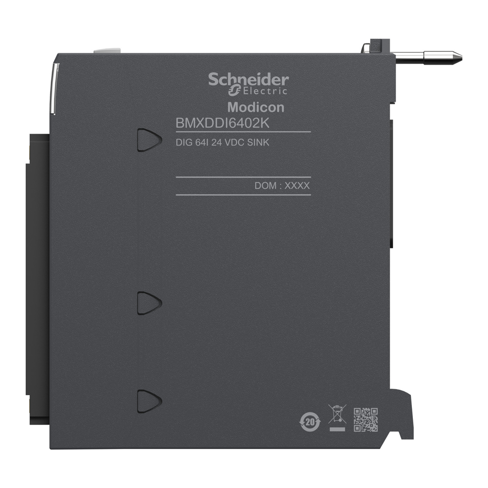 Bmxddi6402k-discrete Input Module X80 - 64 Inputs - 24 V Dc Positive - Color: Black
