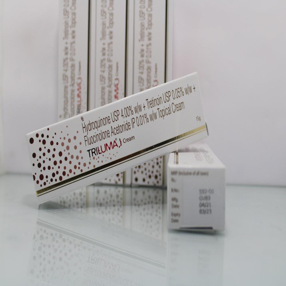 Triluma Hydroquinone + Tretinoin + Fluocinolone acetonide Cream 15 Gm