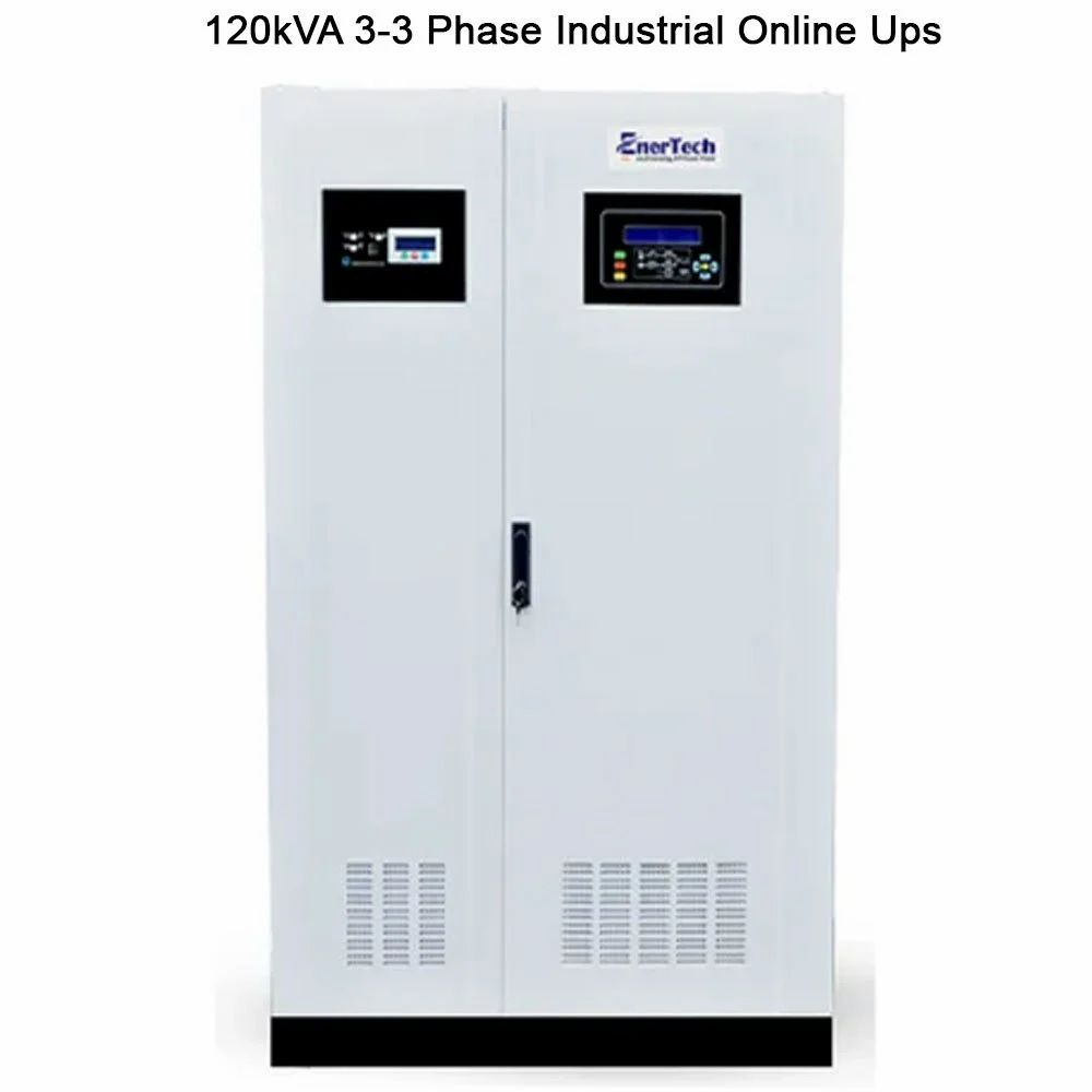 EnerTech 120kVA 3-3 Phase Industrial Online Ups, 350 - 460 V, Htxi