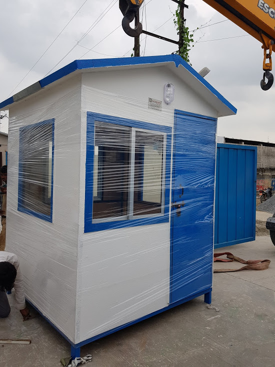 Prime Portable Security Cabins - Color: Grey
