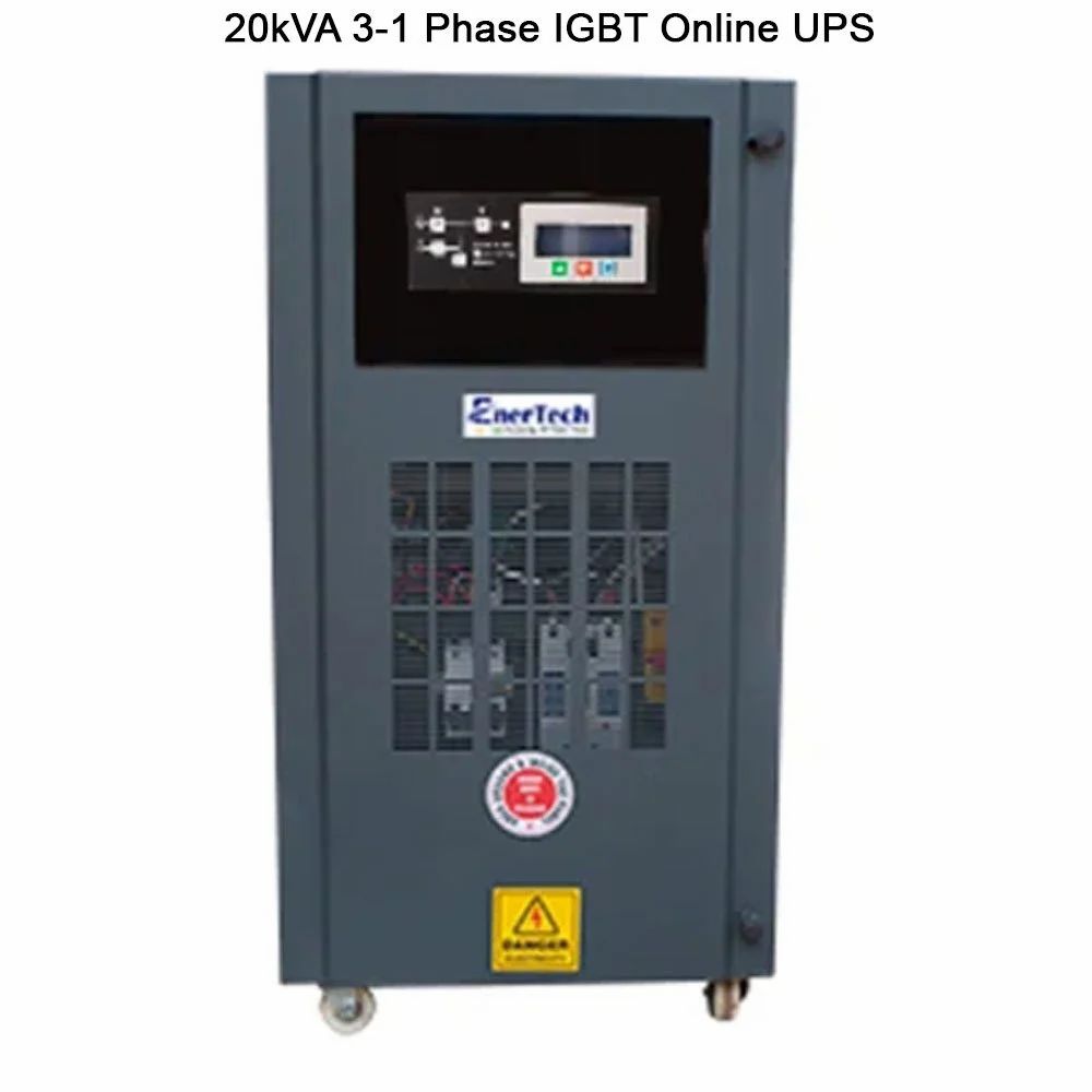 EnerTech 20kVA 3-1 Phase IGBT Online UPS