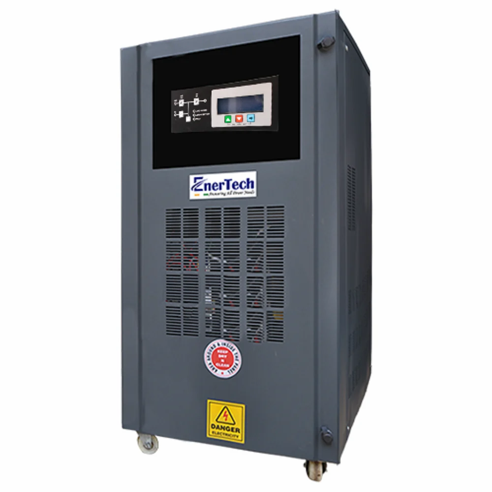Enertech 20kva 3-1 Phase Igbt Online Ups - Color: Black
