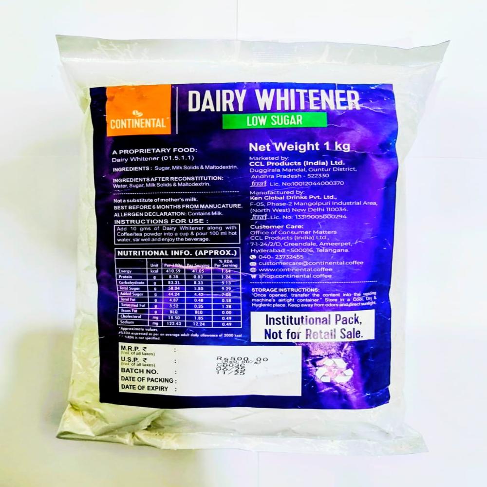 Continental Low Sugar Elite Dairy Whitener