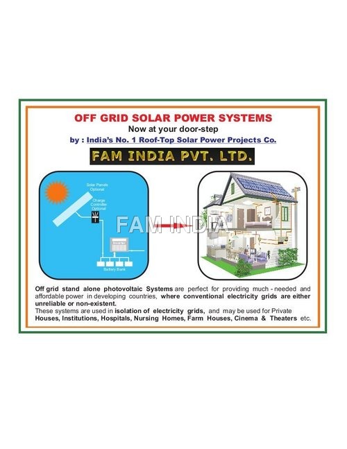 Off Grid Solar Power System