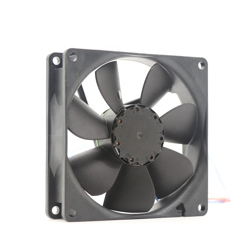 ebmpapst 3418N 48V DC 92 X 92 X 25 mm 9225 9cm 2.4W 2700RPM 82m3/h 33dBA Ball Bearing Drive Module Lithium Battery Cooling Fan