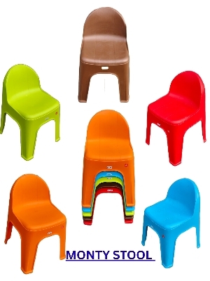 Plastic Monty Stool