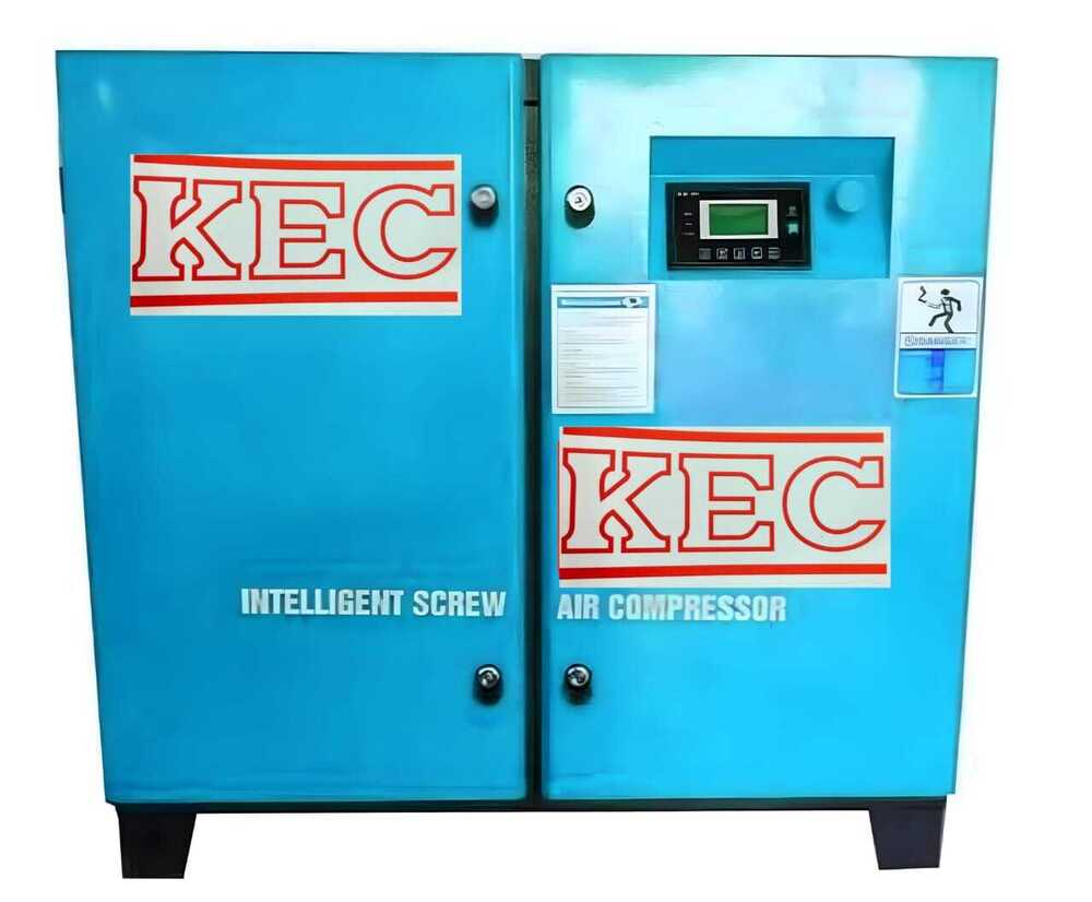 Screw Air Compressor - Color: Blue Paint Coated