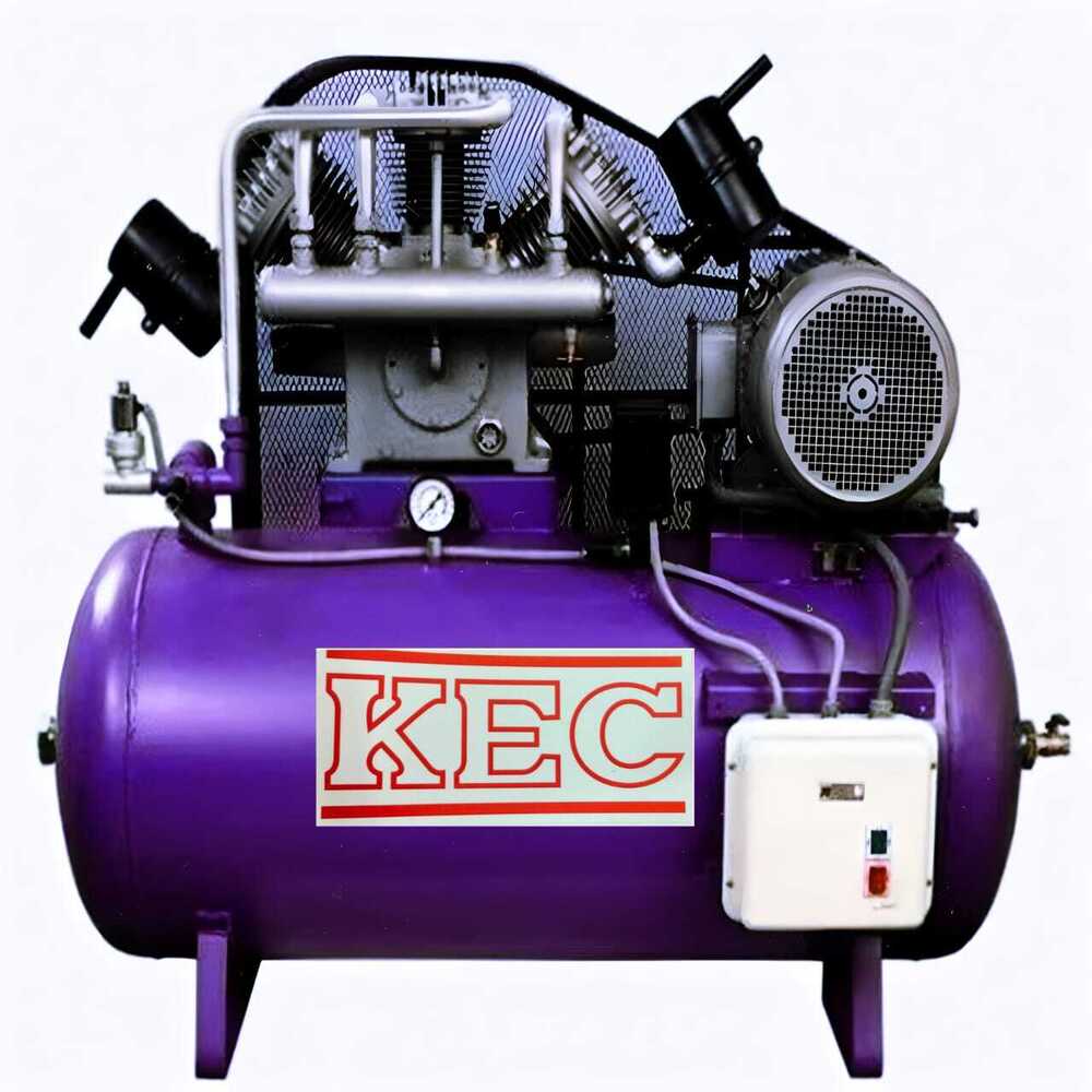 Single Stage Air Compressor - Color: Purple Paint Coated