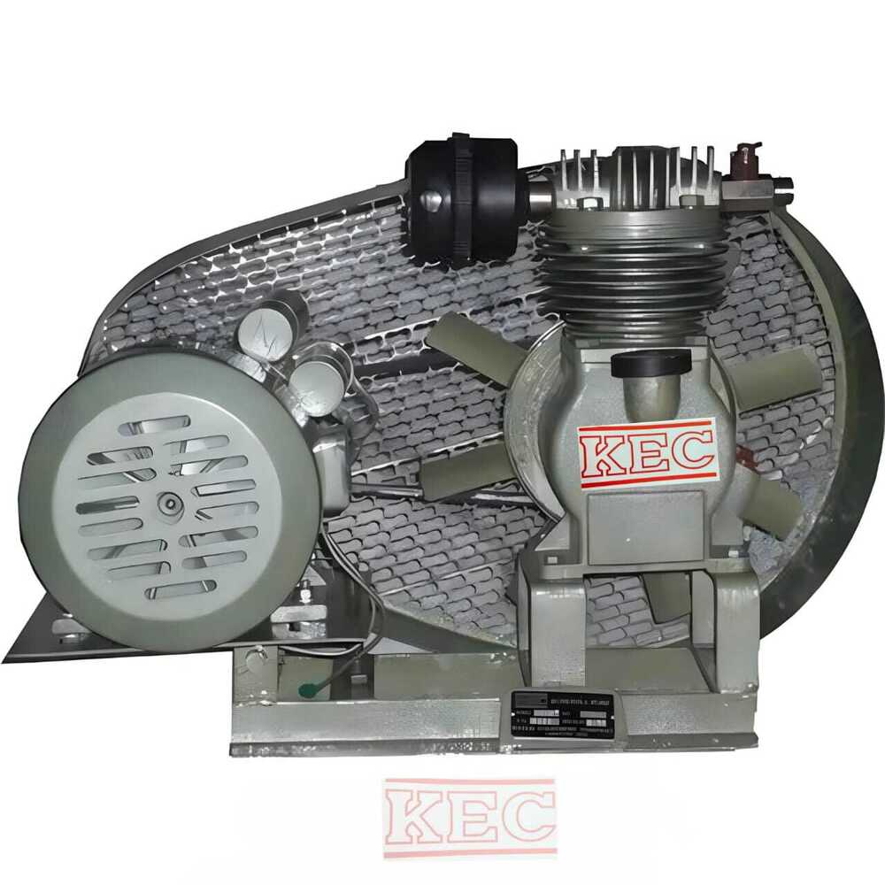 Borewell Compressor - Color: Grey Paint Coated