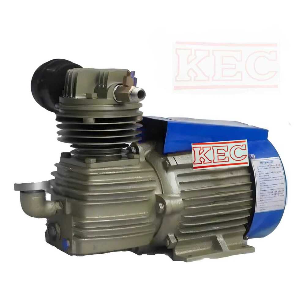 Monoblock Air Compressor Pump - Color: Blue Paint Coated