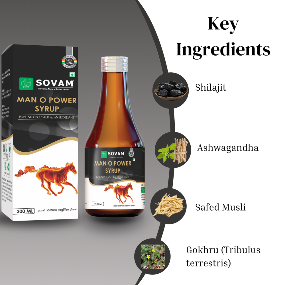 Sovam Man O Power Syrup 200ml