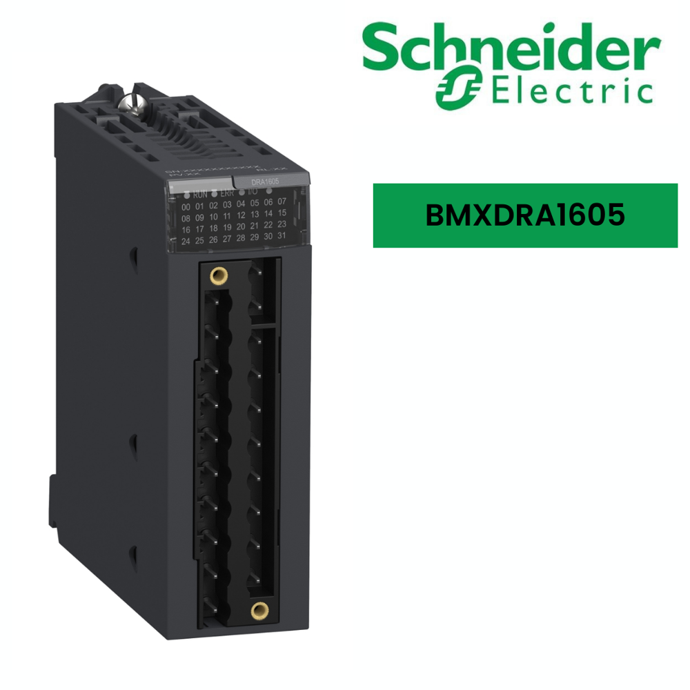 BMXDRA1605-discrete output module X80 - 16 outputs - relay - 24 V DC or 24...240 V AC