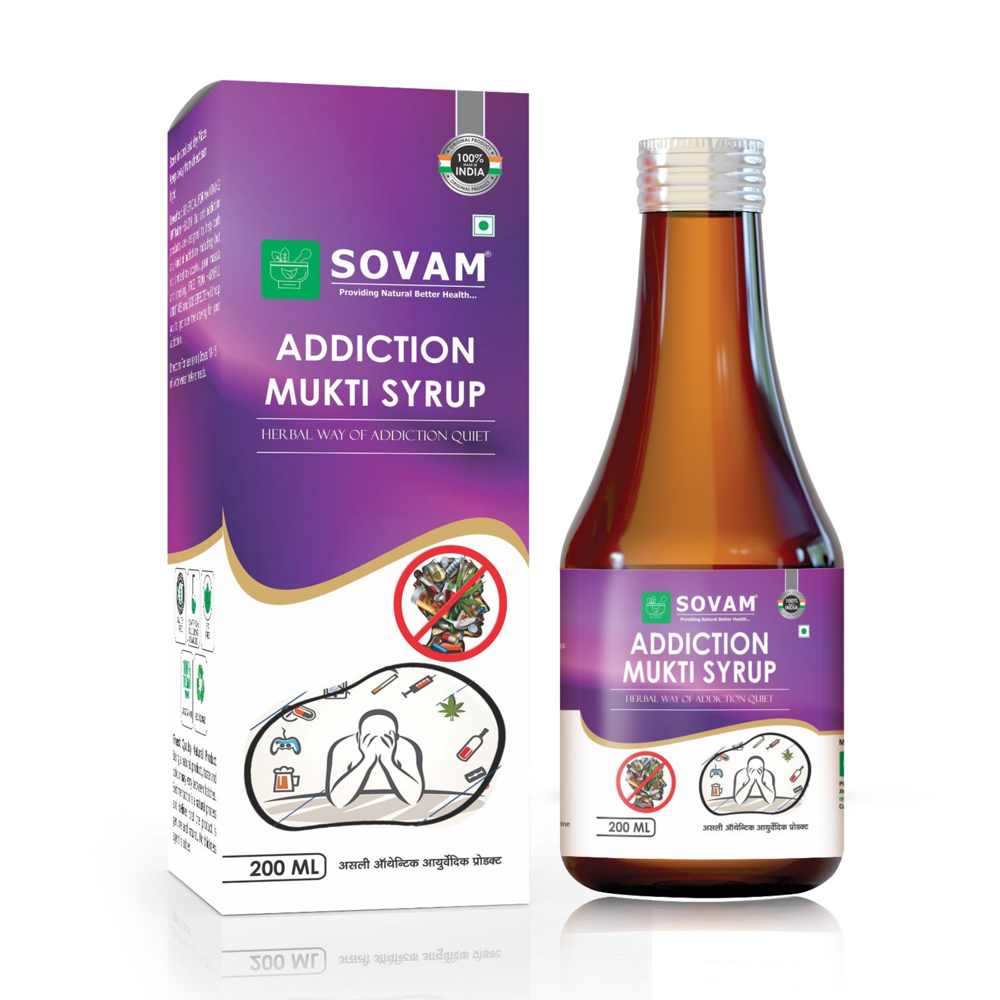 Sovam Addication Mukti Syrup 200ml