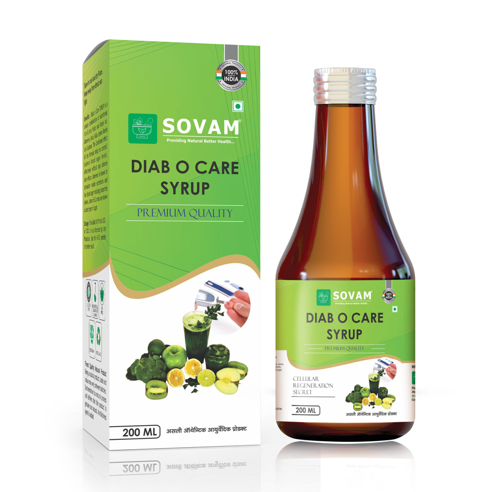 Sovam Diab O Care Syrup 200 ml