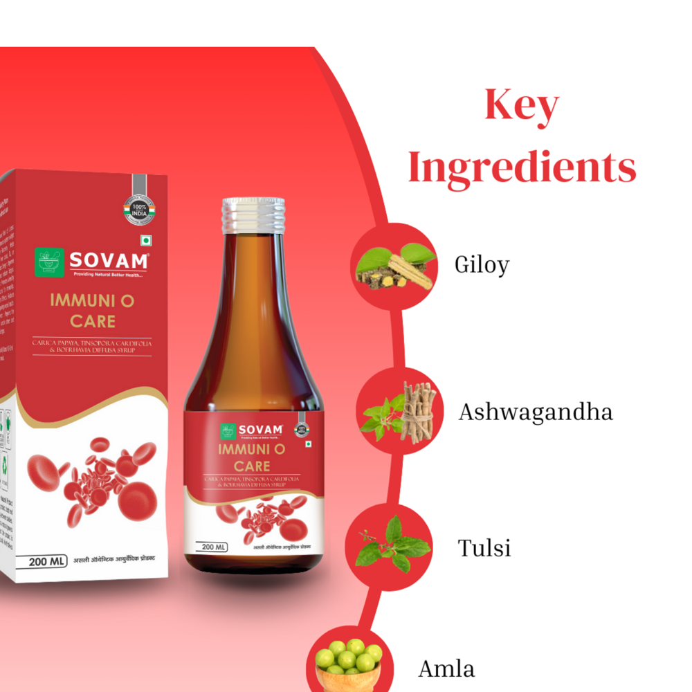 Sovam Immuni O Care Syrup 200ml