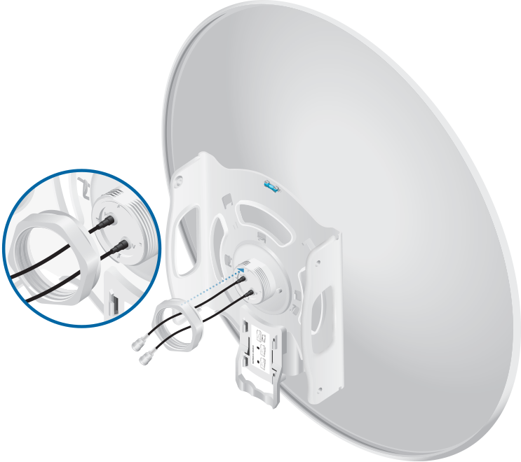 UBIQUITI 5GHZ 30DBI ROCKETDISH LIGHT WEIGHT
