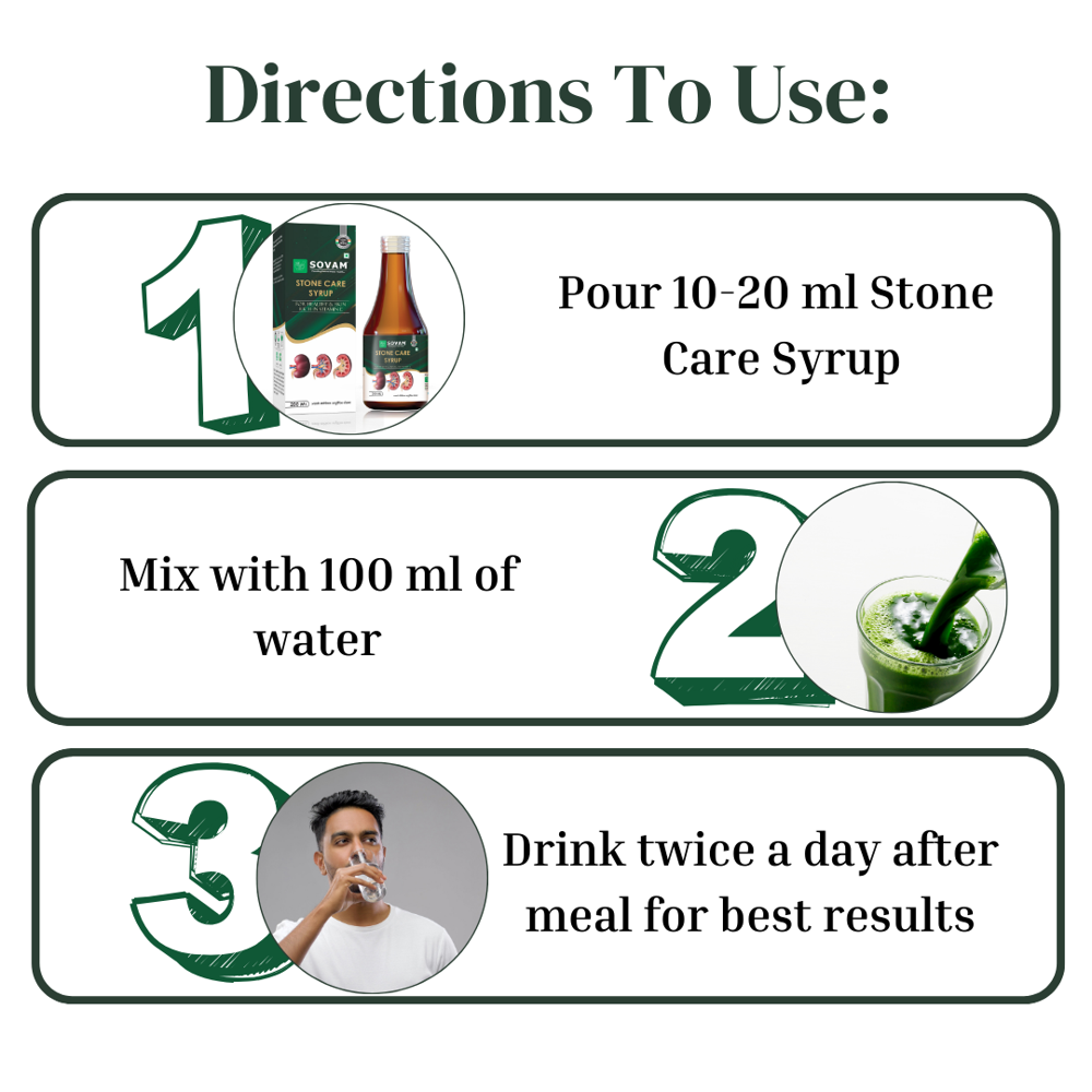 Sovam Stone Care Syrup 200 ml