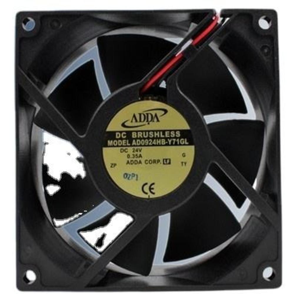 ADDA AD0924MB-Y71GL 24V DC 0.35A 92x92x32mm 8.4W 68.95CFM 3500RPM Doble Ball Bearing Axial Cooling Fan for Inverter
