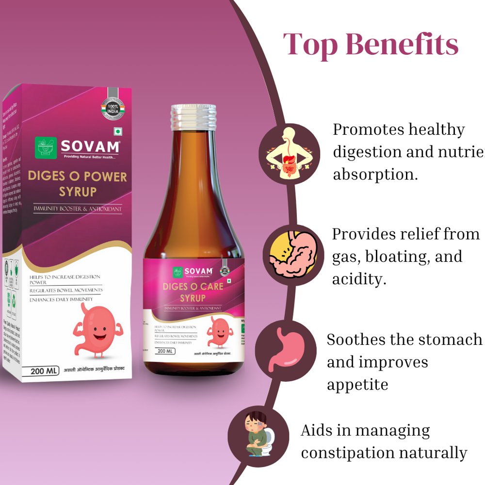 Sovam Diges O Care Syrup 200 ml