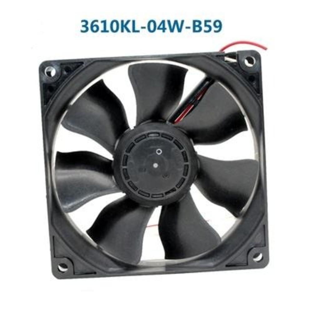 NMB 3610KL-04W-B59 92X 92X25mm 9225 54.7CFM 3200RPM 12V DC 0.43A Ball Bearing Inverter UPS Power Supply Cabinet Cooling Fan