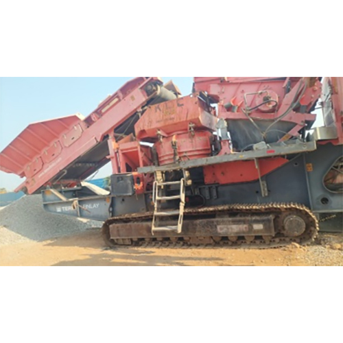Vipl-013 Mobile Track Mounted Crusher - Color: Red