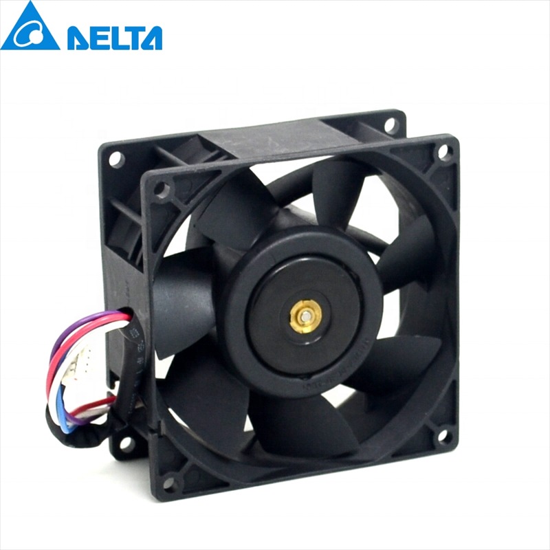 Delta PFB0924DHE-GT7 9238 9cm 92x 92x38mm 24V DC Ball Bearing Lead Wires Small CPU Server Inverter Axial Cooling Fan