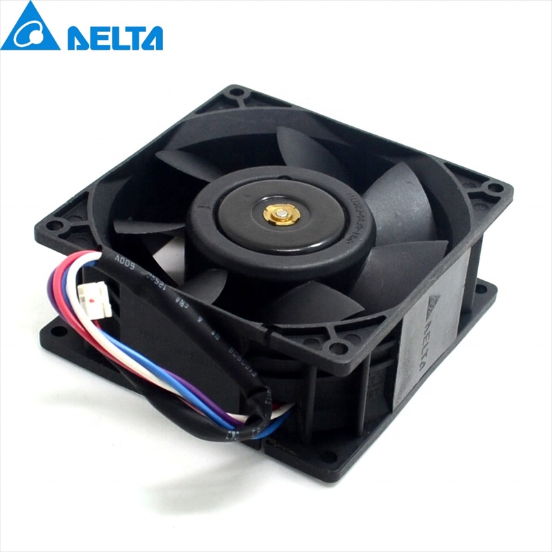 Delta PFB0924DHE-GT7 9238 9cm 92x 92x38mm 24V DC Ball Bearing Lead Wires Small CPU Server Inverter Axial Cooling Fan