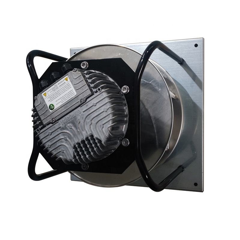ebmpapst K3G355-PV70-01/F01 M3G112-GA 400V 2900W 3230RPM 4.4A High Speed Rail Auxiliary Converter Centrifugal Cooling Fan
