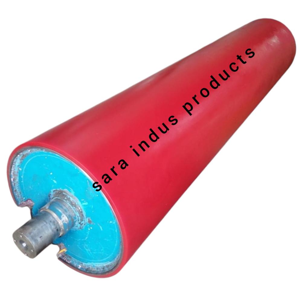 Polyurethane Deflector Roller - Color: Red