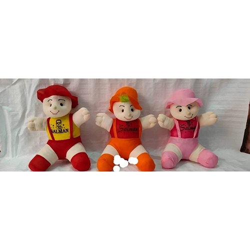 Salman Cartoon Soft Plush Doll - Age Group: 1-6 Year