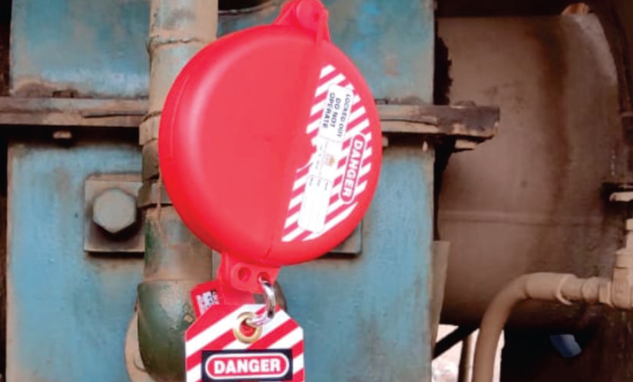 Gate Valve Lockout 10-13 Inch