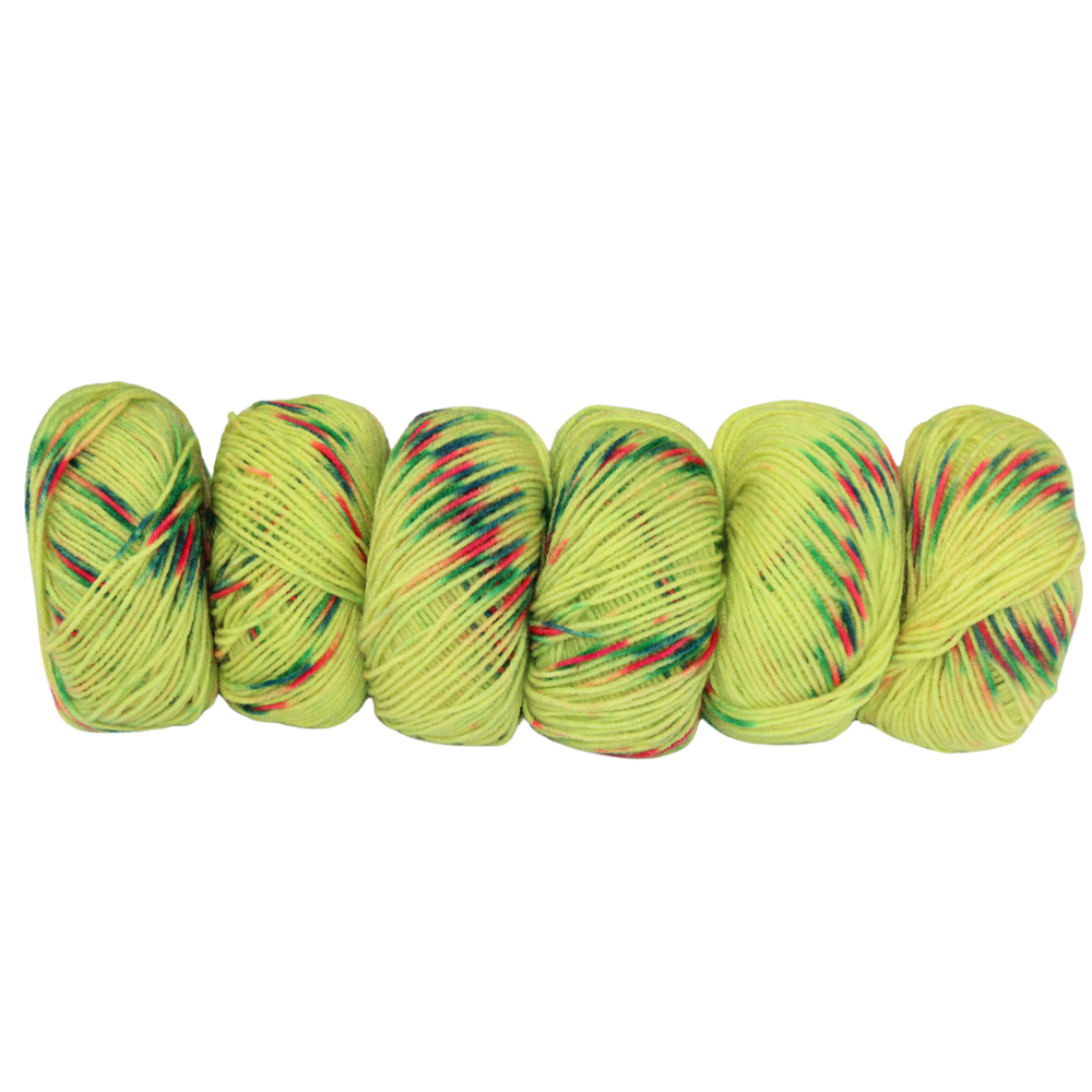 Feather Soft Yarn - Neon Green